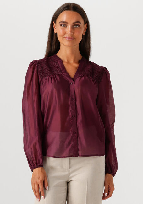 Bordeaux CO'COUTURE Blouses TAFFY SMOCK V-SHIRT - large