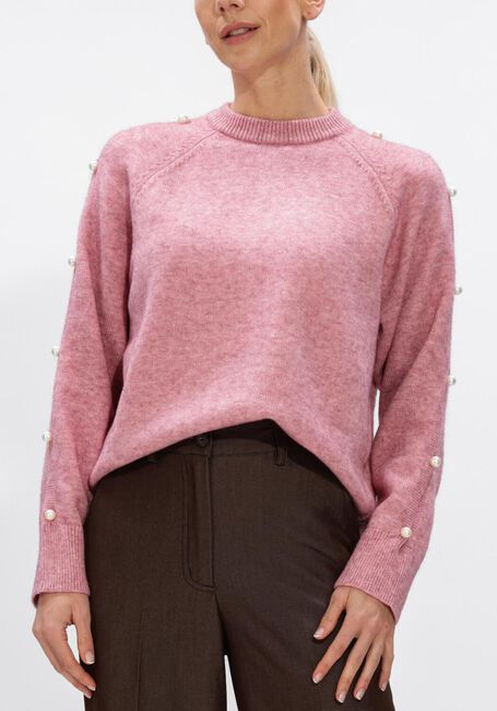 Roze CO'COUTURE Truien/vesten ROWAN PEARL SLEEVE KNIT - large