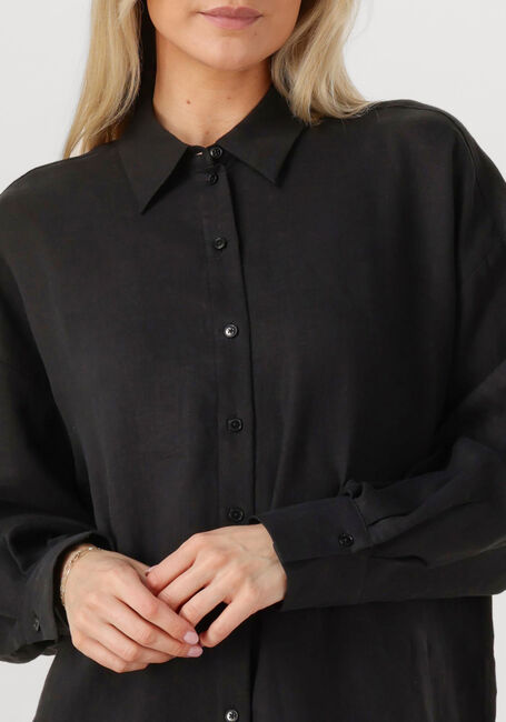 Zwarte DRYKORN Maxi jurk DRAVENA - large