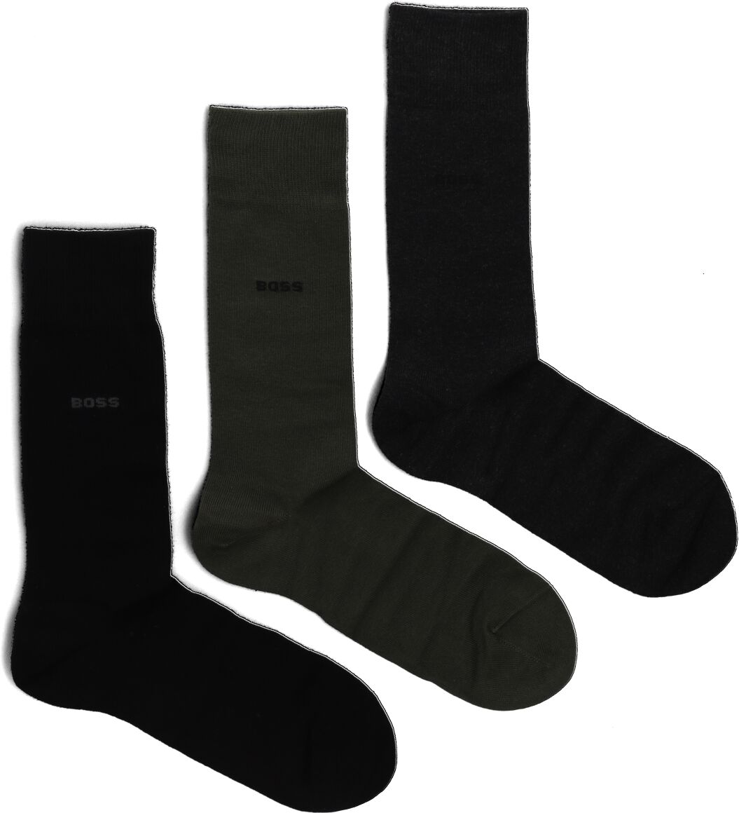 Boss Sokken Heren 3p Rs Giftset Uni Cc, Materiaal: Katoen, Kleur: Zwart