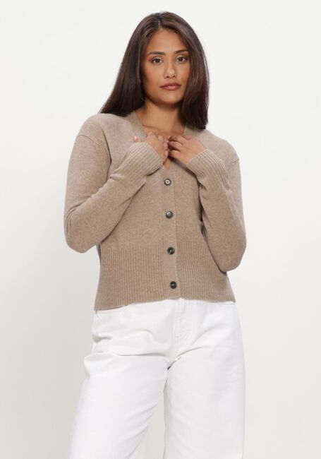 Beige CLOSED Vest V NECK CARDIGAN - large
