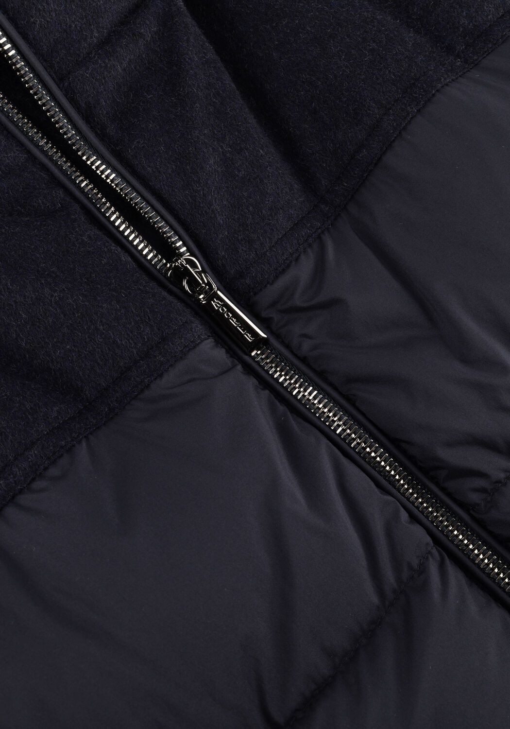 Donkerblauwe MOORER Gewatteerde jas ALLORI LSM - large