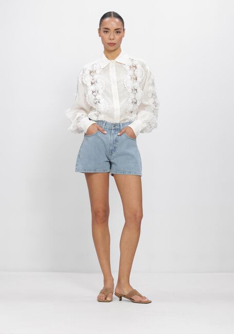 Witte DANTE6 Tops & T-shirts AMANDYNE LACE DETAIL SHIRT - large