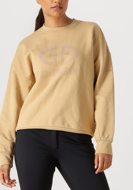 Beige GOLDBERGH Sweater ALESSANDRA CREW NECK SWEATER - large