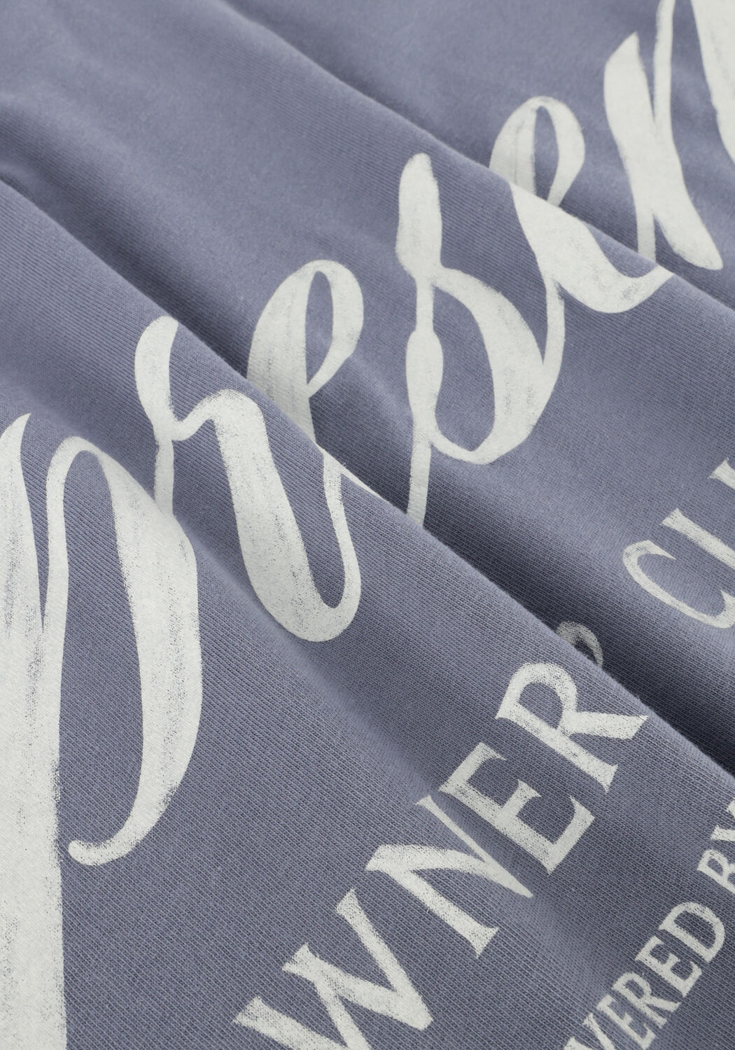 Blauwe REPRESENT T-shirt OWNERS CLUB SCRIPT T SHIRT - large