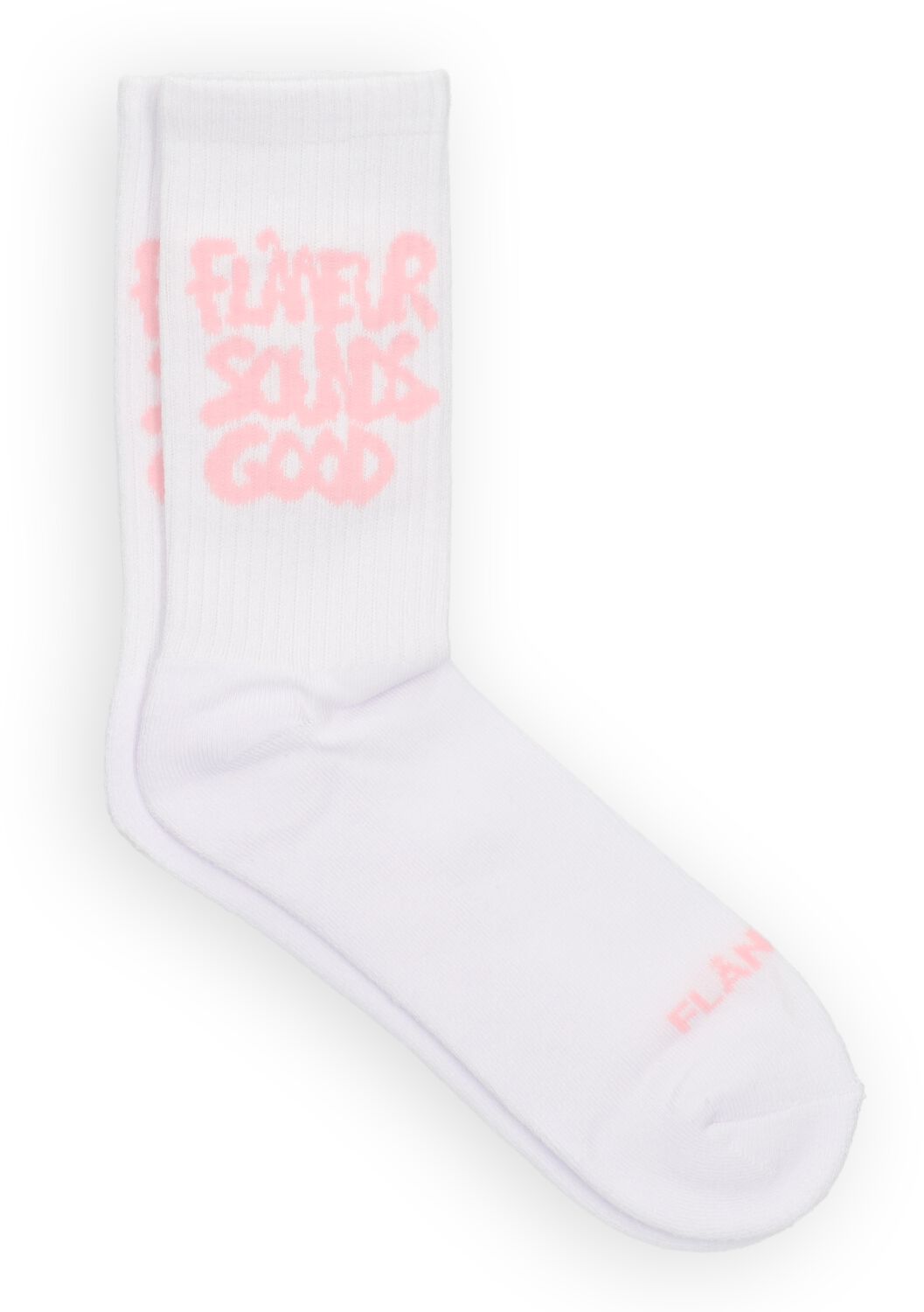 Sokken Heren Sounds Good Spray Socks, Materiaal: Textiel, Kleur: Wit afbeelding