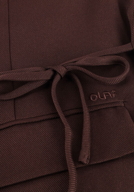 Bruine OLAF HUSSEIN Blazer TIE DETAIL TAILORED BLAZER - large