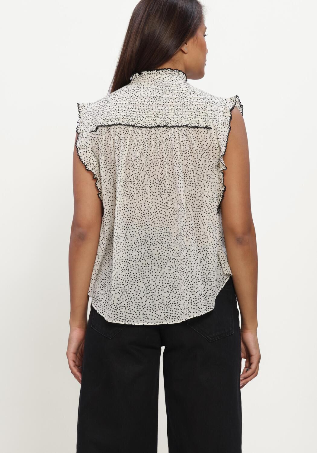 Gebroken wit ISABEL MARANT Top DERSIA - large