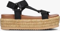 Zwarte BLASZ Platte sandalen CLS14351 - medium