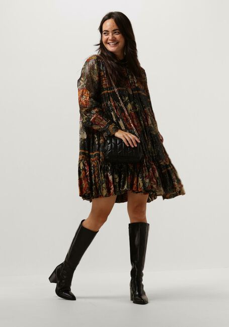 Bruine MES DEMOISELLES Mini jurk MOLDA - large