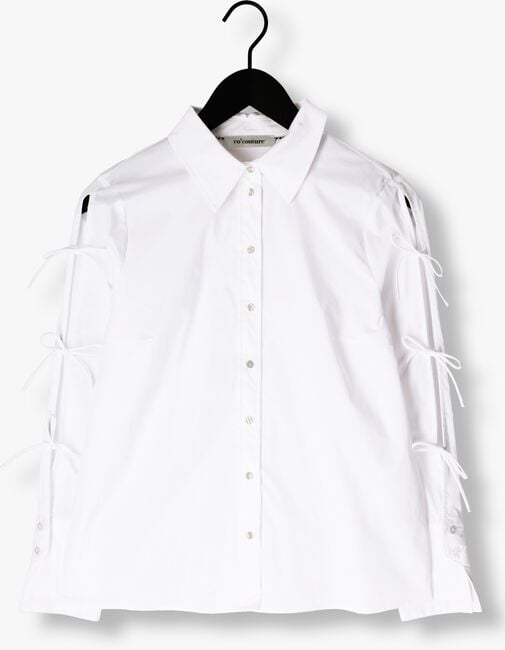 Witte CO'COUTURE Blouses POPPY TIE SLEEVE SHIRT Witte CO'COUTURE Blouses POPPY TIE SLEEVE SHIRT - large
