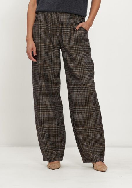 Bruine MARGAUX LONNBERG Wijde broek ANTHON PANTALON - large