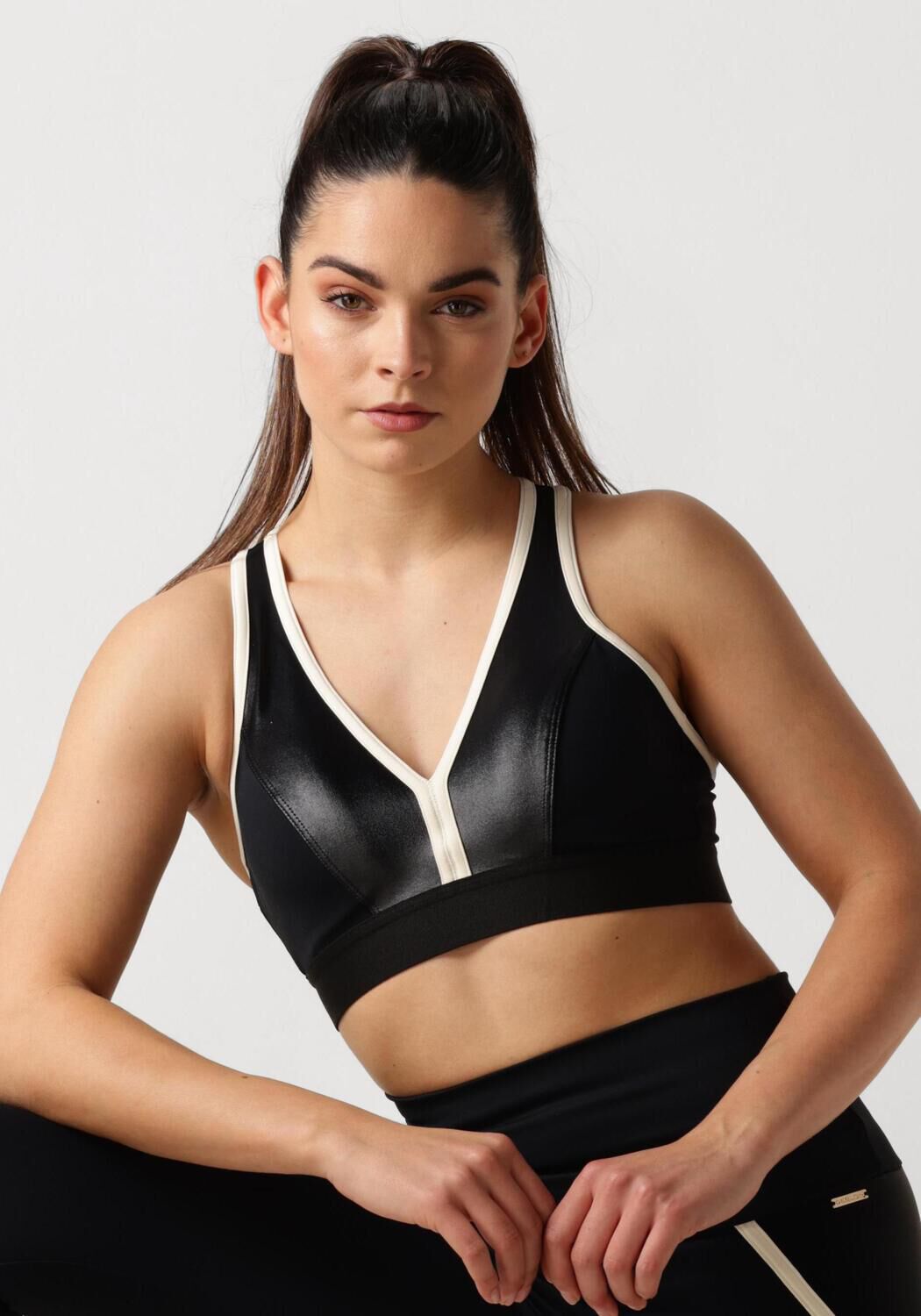 Deblon Sports Top Dames Charlie Top, Maat: L, Kleur: Zwart