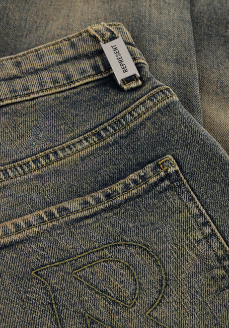 Blauwe REPRESENT Slim fit jeans R1 SLIM DENIM - large