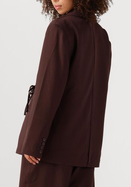 Bruine OLAF HUSSEIN Blazers TIE DETAIL TAILORED BLAZER - large