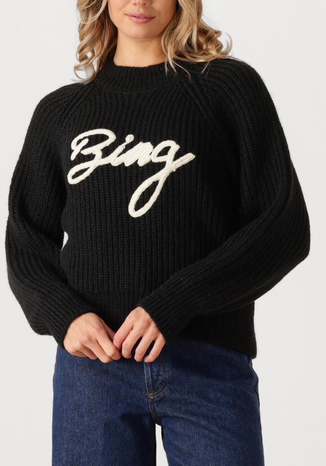 Zwarte ANINE BING Sweater KENDRICK SWEATER BING - large