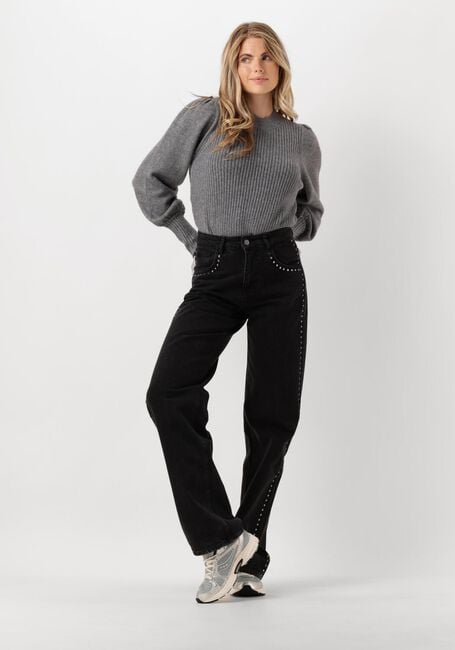 Grijze CO'COUTURE Trui ROW PUFF KNIT - large