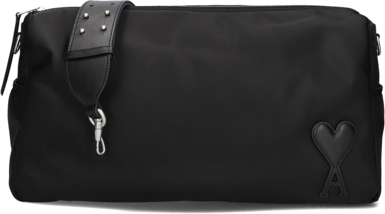 Ami Paris Ami Paris Schoudertas Dames Ll706 Nylon, Materiaal: Polyester, Kleur: Zwart