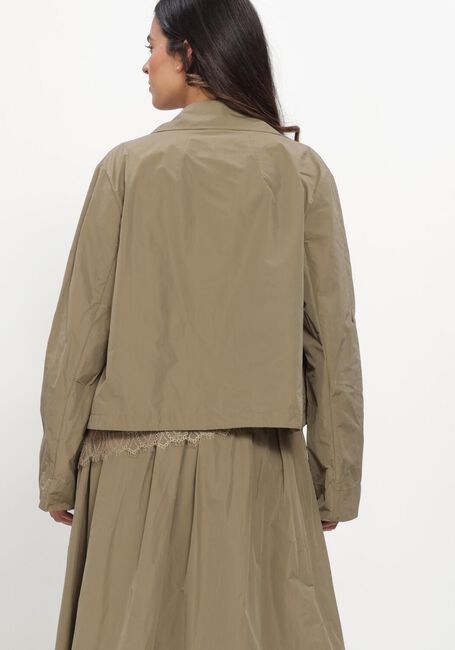 Khaki LUISA CERANO Top TAFT-BLOUSONJACKE - large