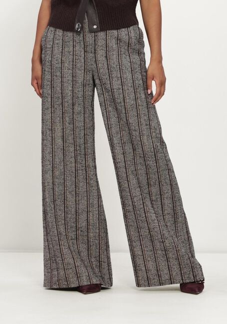 Grijze CAROLINE BISS Wijde broek 4577 - large