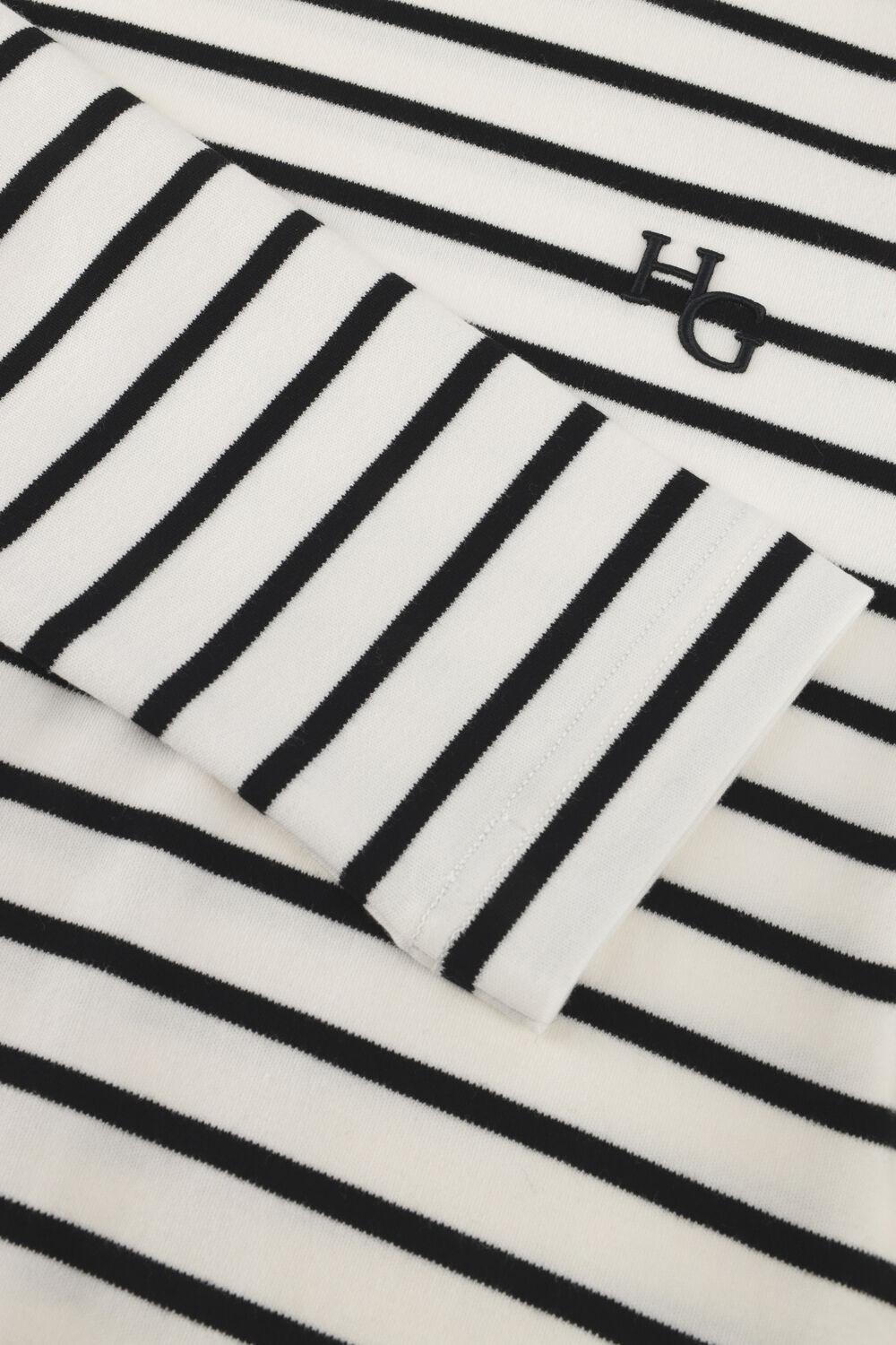 Witte HOUSE OF GRAVITY Top STRIPE LONG SLEEVE - large