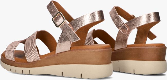 Roségouden STEFANO LAURAN Sandalen met hak MET KOORD SANDAAL Roségouden STEFANO LAURAN Sandalen met hak MET KOORD SANDAAL - large