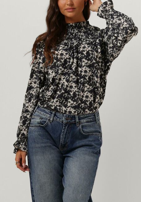Zwarte CO'COUTURE Blouses BAILA SMOCK BLOUSE - large