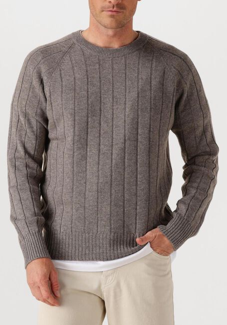 Bruine GRAN SASSO Trui CREW L SLV - large