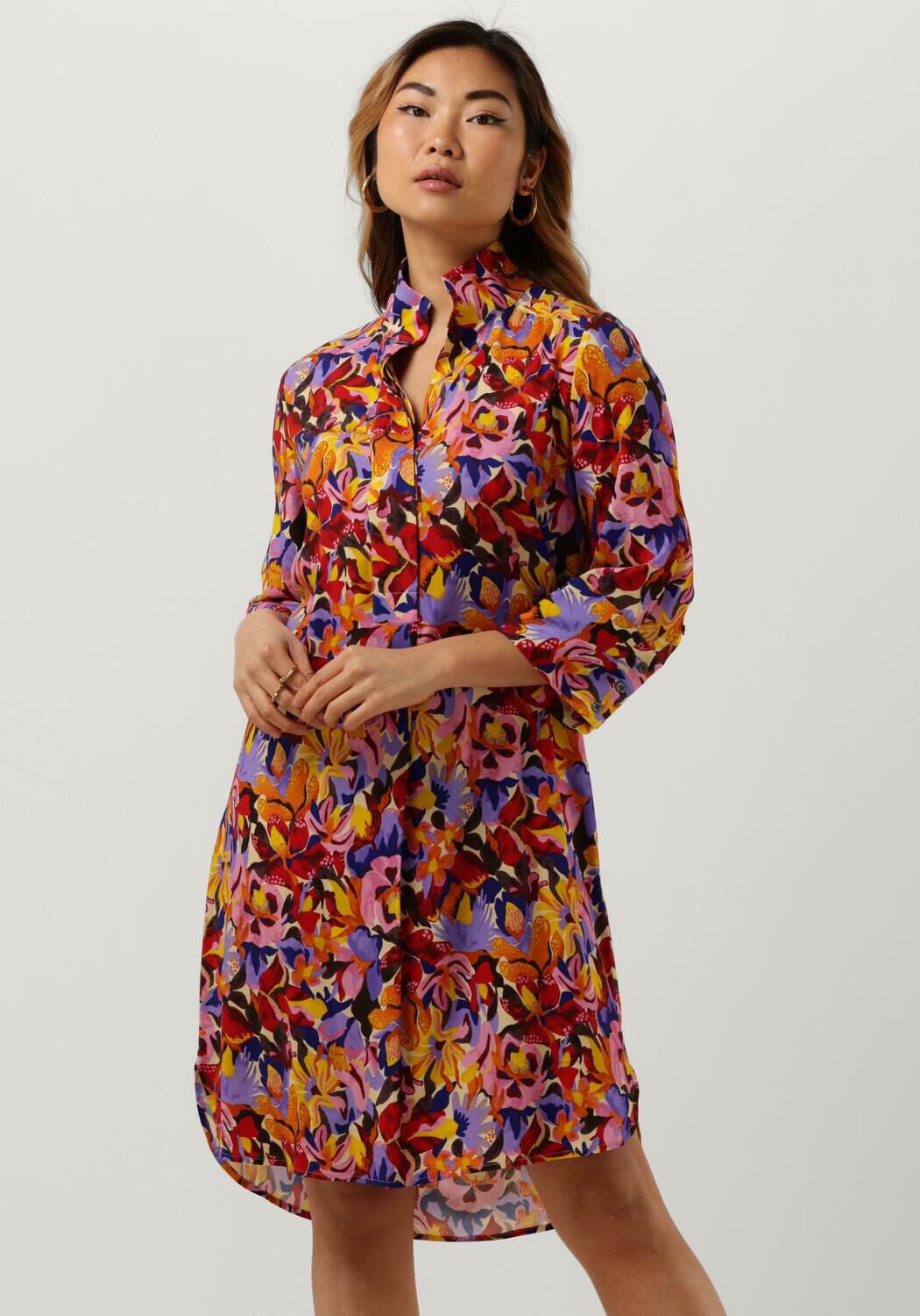 Dea Kudibal Mini Jurk Dames Kamille Ev, Maat: M, Kleur: Roze