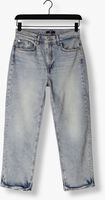 Lichtblauwe 7 FOR ALL MANKIND Bootcut jeans LOGAN STOVEPIPE FROST WITH FOLD UP HEM - medium