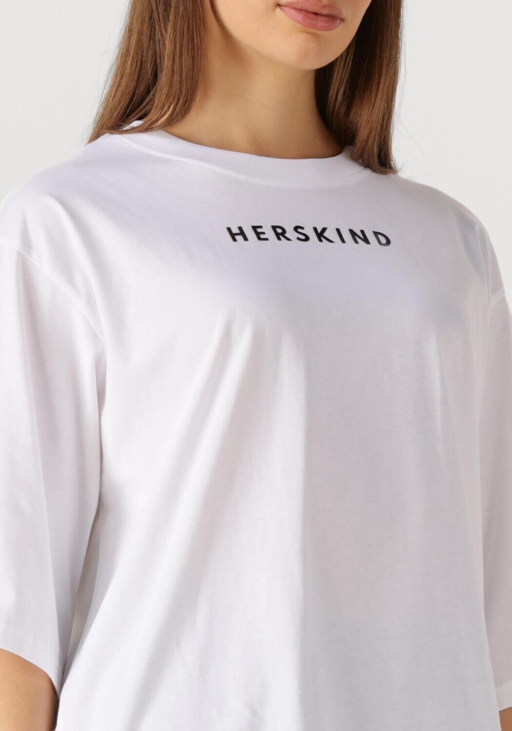 Witte HERSKIND Top HERSKIND T-SHIRT - large