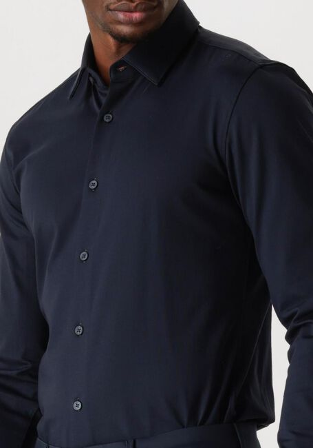 Donkerblauwe BOSS BLACK Klassiek overhemd P-HANK-S-KENT-C1-222 - large