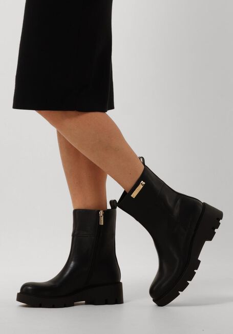 Zwarte TWINSET MILANO Enkelboots 242TCP056 - large