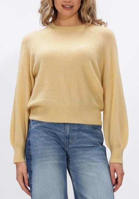 Gele CO'COUTURE Truien/vesten RONAN O-KNIT - large