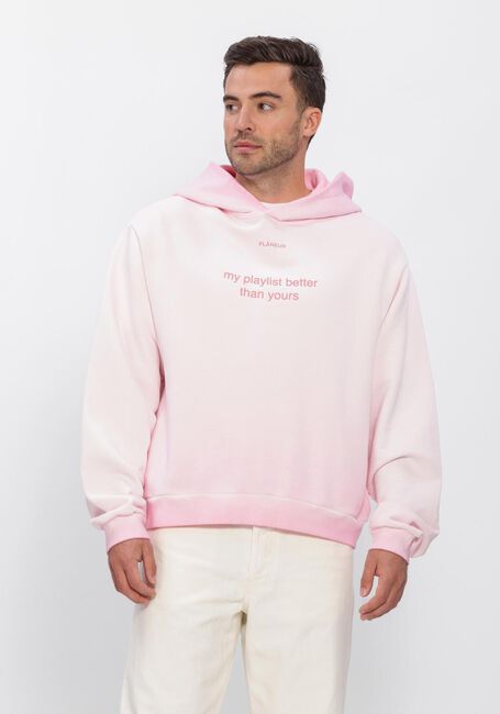 Roze FLANEUR Sweater PLAYLIST HOODIE - large