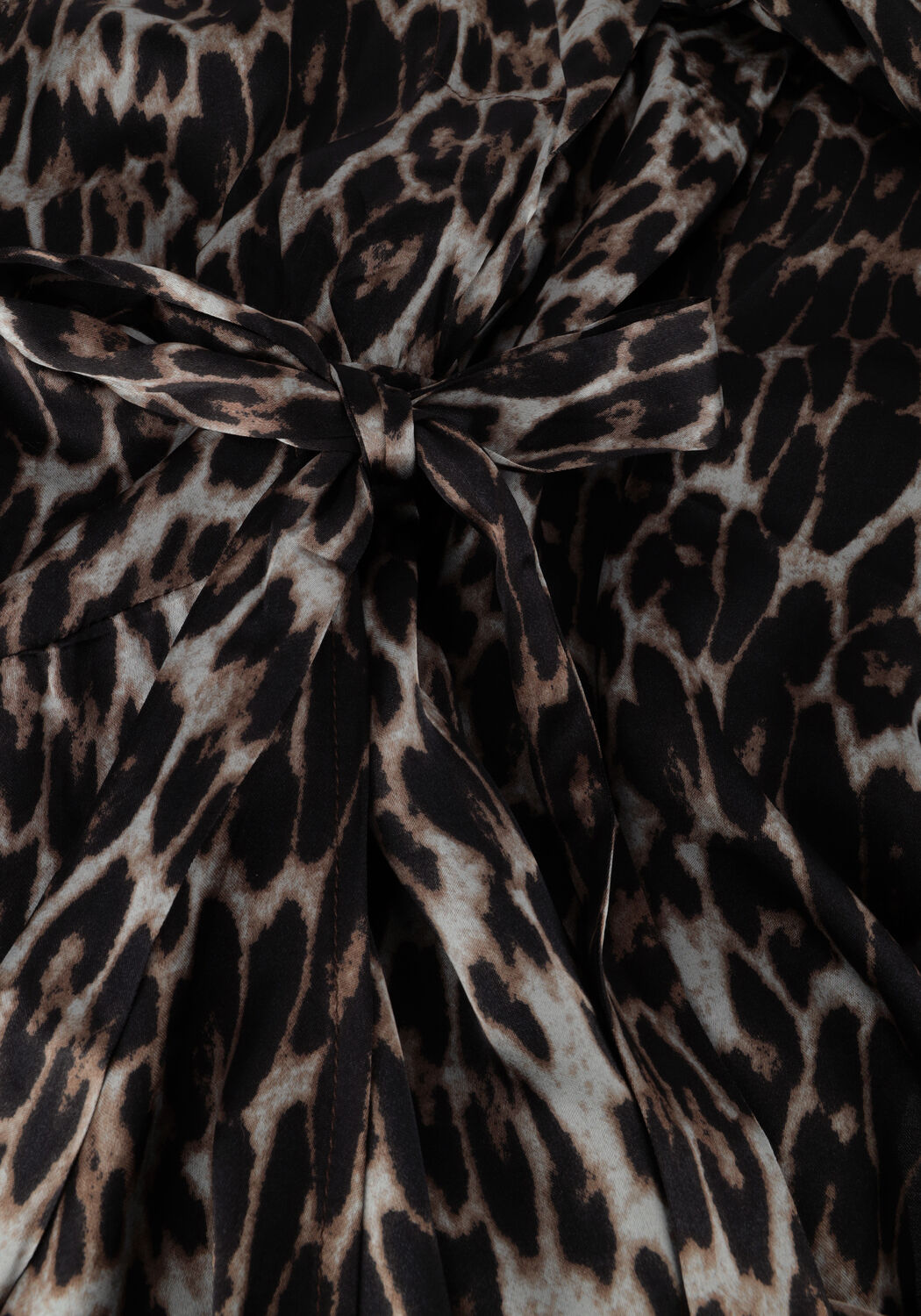 Bruine CO'COUTURE Midi jurk LEO LEO WRAP DRESS - large