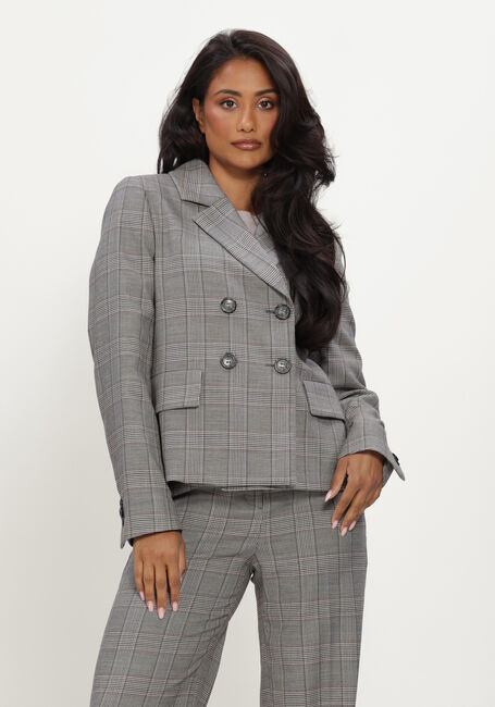 Grijze LUISA CERANO Jack KARO-BLAZER AUS WOLL-MIX - large