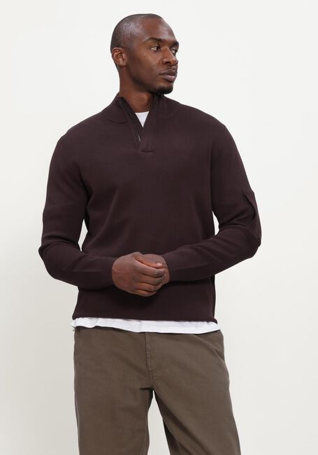 Bordeaux GENTI Truien/vesten TURTLE ZIP LS - large