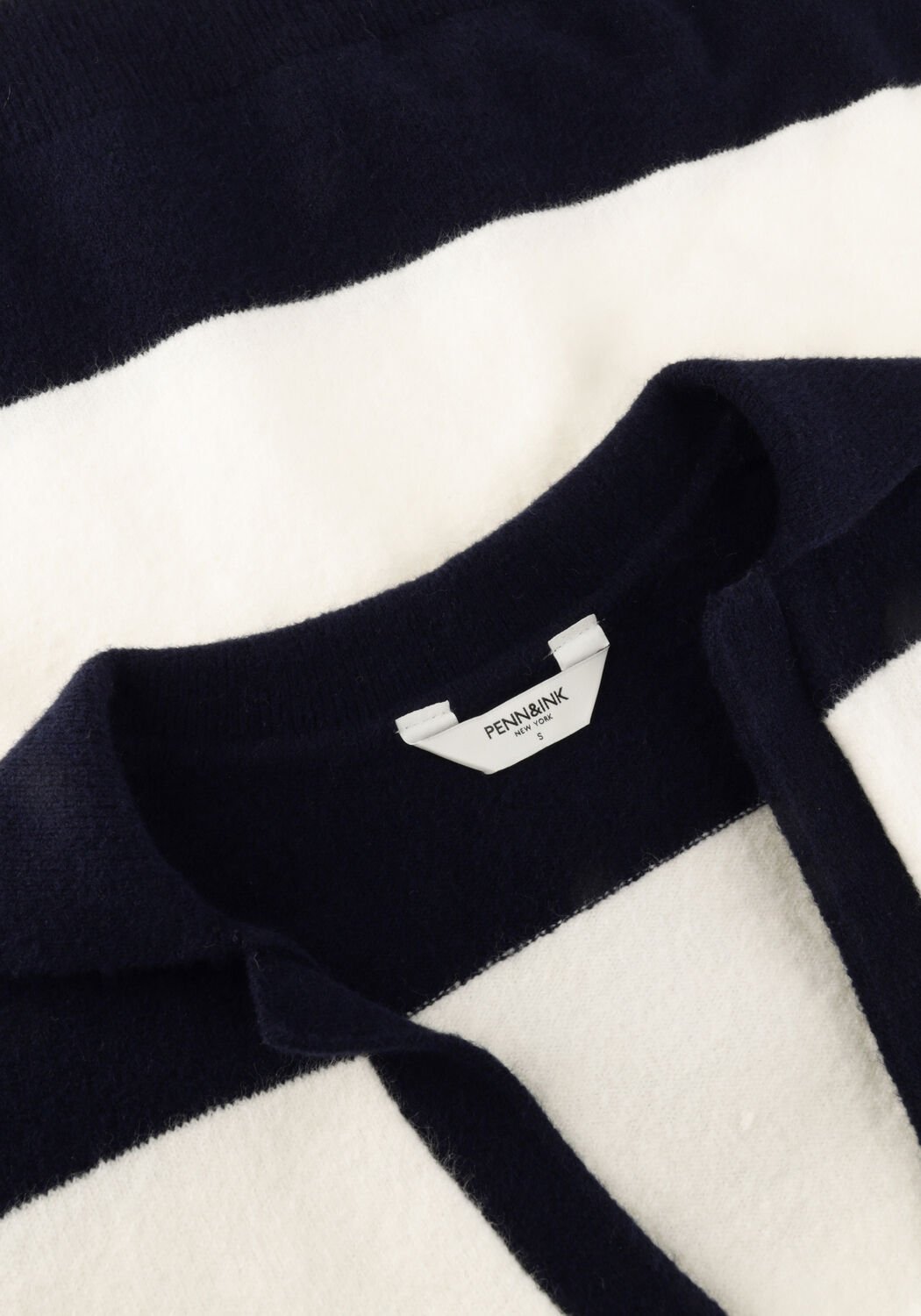 Blauwe PENN & INK Tops & T-shirts JUMPER STRIPE - large