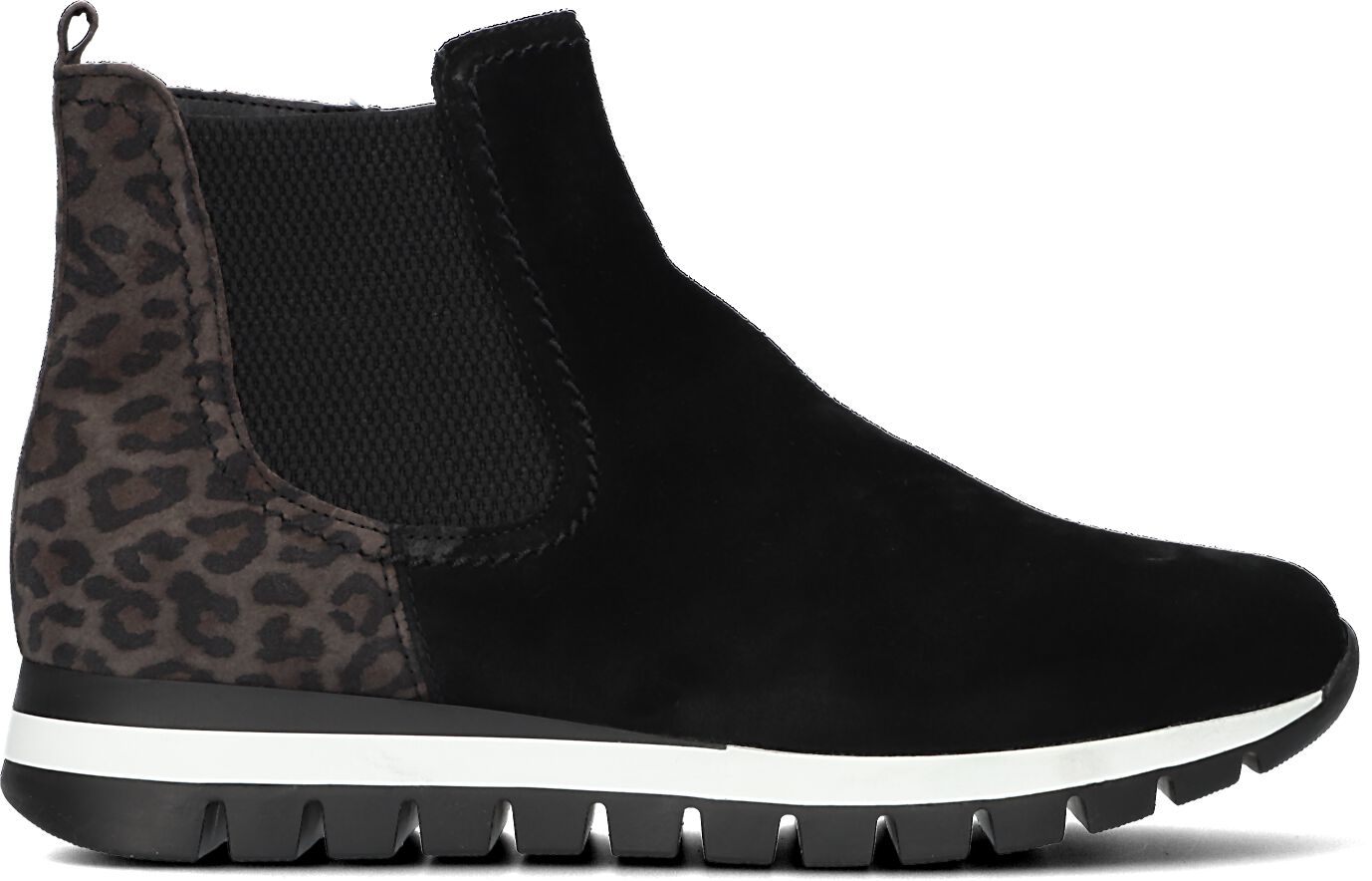 Gabor Chelsea Boots Dames 451, Maat: 36, Materiaal: Suède, Kleur: Zwart