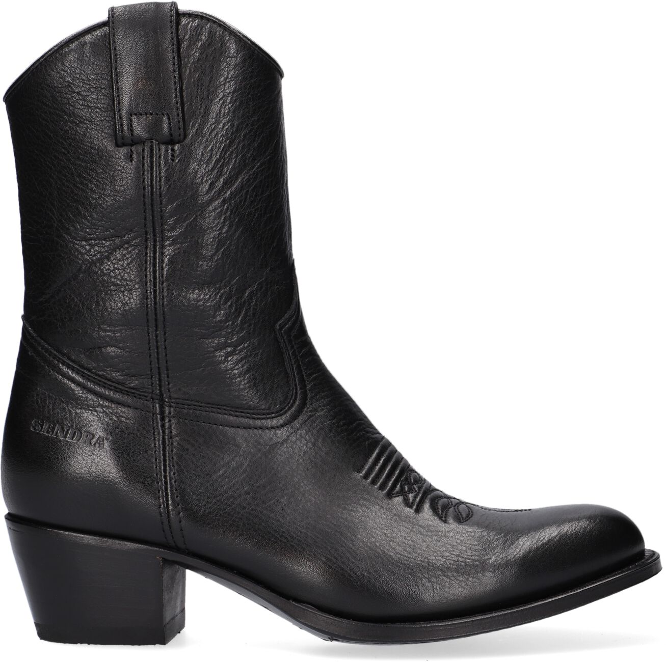 Sendra Cowboylaarzen Dames 17763, Maat: 42, Materiaal: Leer, Kleur: Zwart