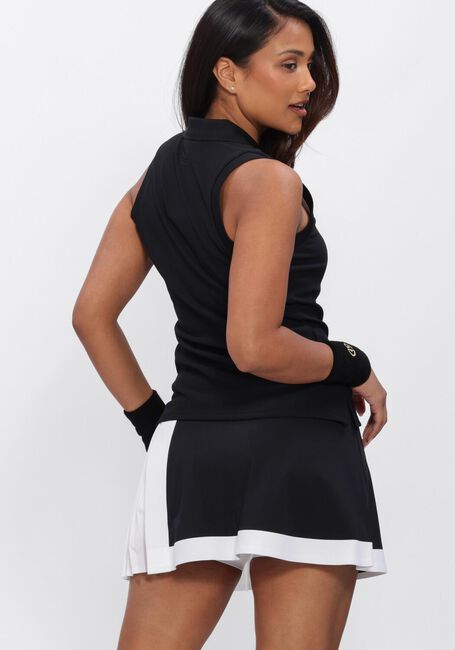 Zwarte GOLDBERGH Top CAROLINE SLEEVELESS POLO TOP - large
