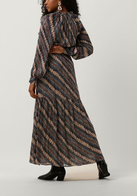 Multi IBANA Maxi jurk DONNA PRINT LUREX - large