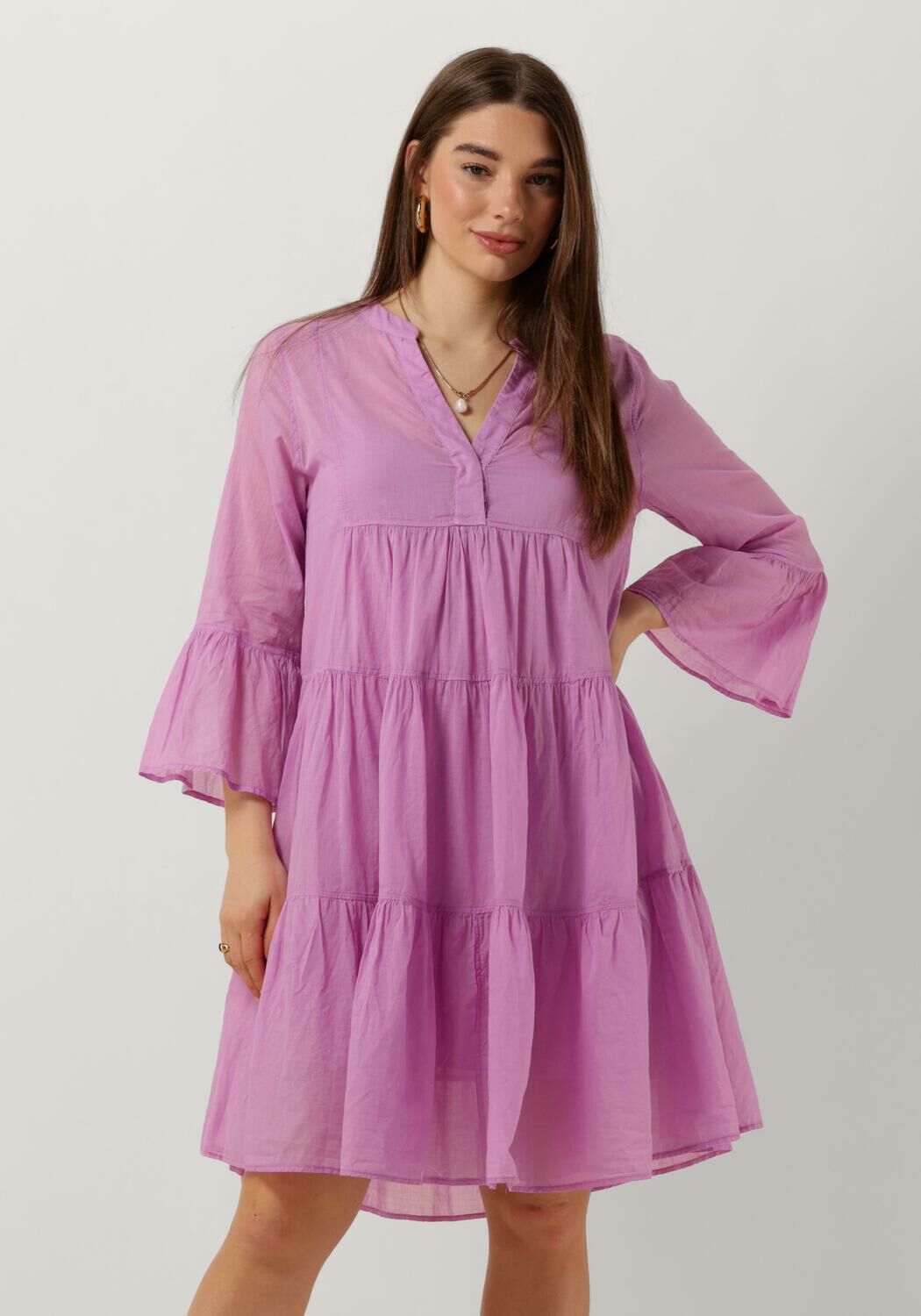 Devotion Mini Jurk Dames Mariani, Maat: S, Kleur: Lila