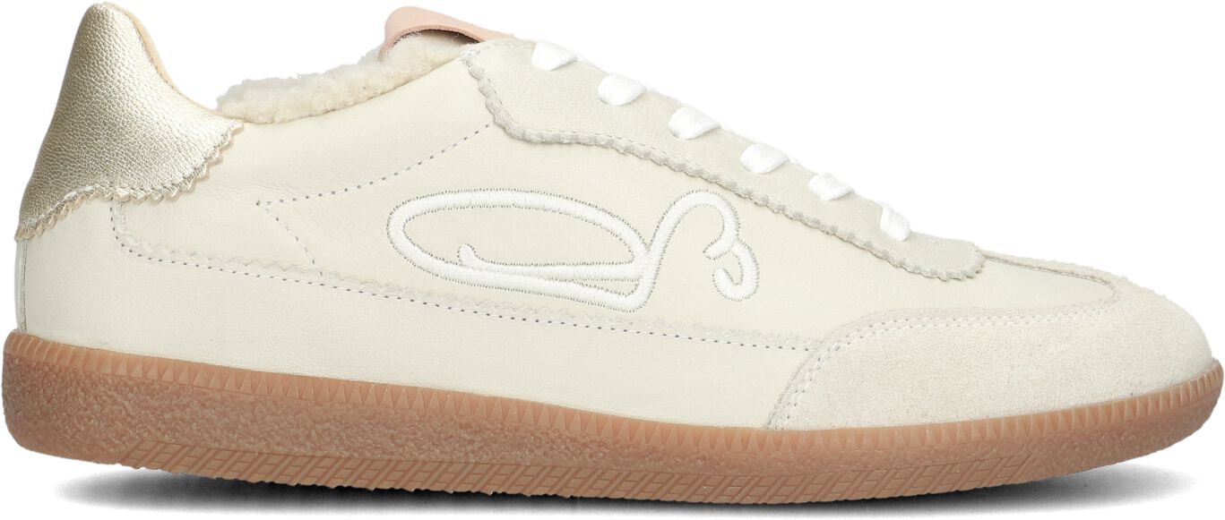Fred de la Bretoniere Lage Sneakers Dames Pearl Sign, Maat: 39, Materiaal: Leer, Kleur: Wit