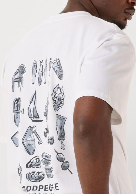 Witte THE GOODPEOPLE T-shirt TAX - large