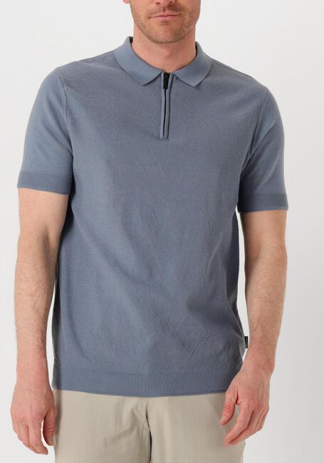 Lichtblauwe SAINT STEVE Polo SONNY - large