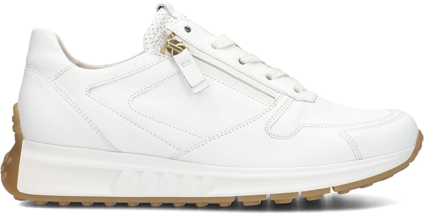 Gabor Lage Sneakers Dames 428.1, Maat: 39, Materiaal: Leer, Kleur: Wit