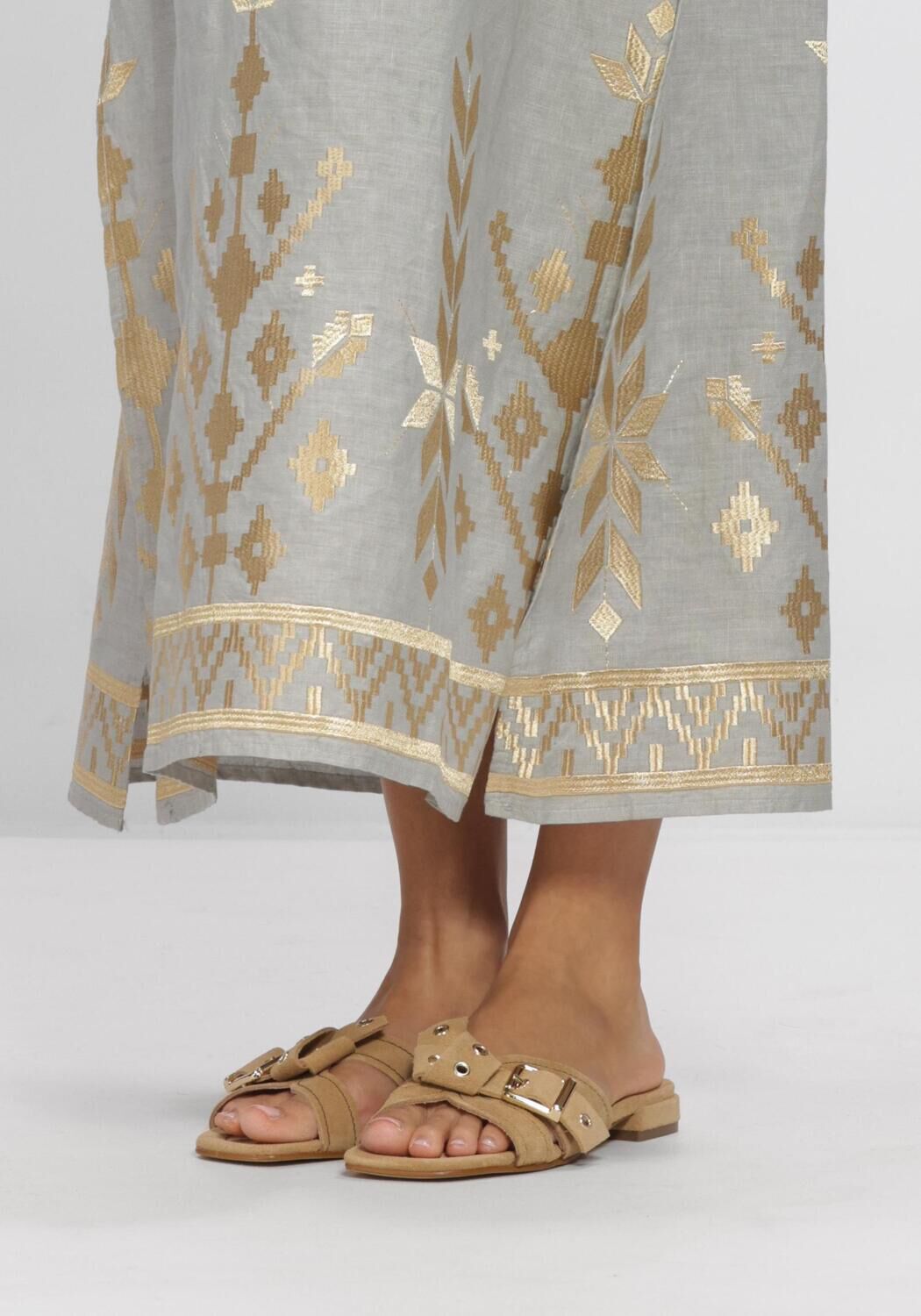 Beige STEFANO LAURAN Slippers 25037 - large