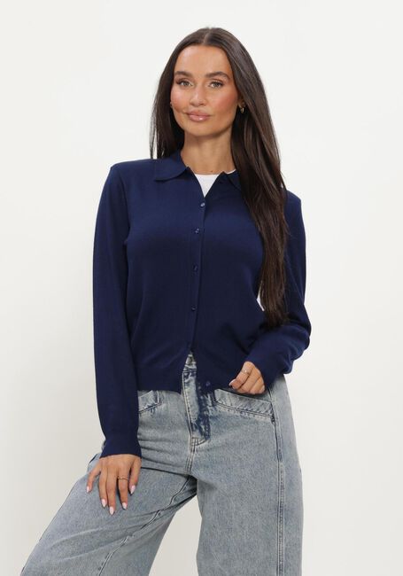 Blauwe CO'COUTURE Truien/vesten CORYCC PADDED LS CARDIGAN - large